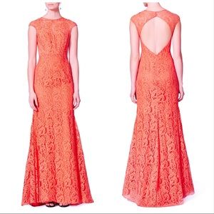 Monique Lhuillier orange blossom gown